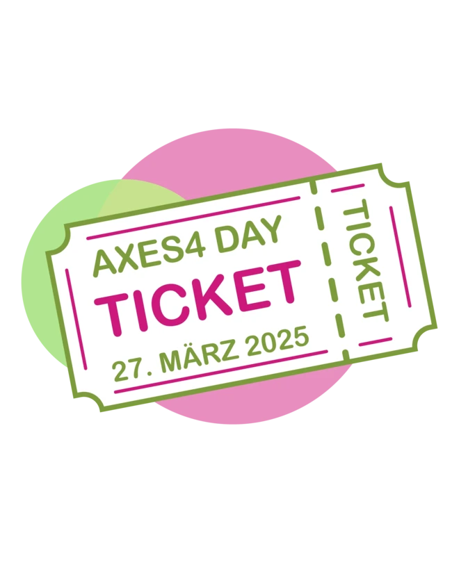 Illustration: Ticket für den axes4 Day am 27.März 2025.